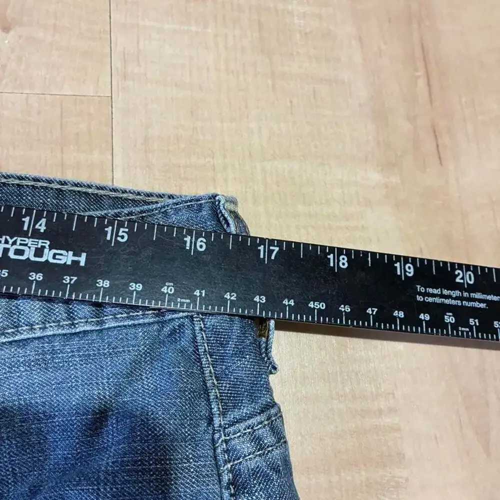Levi's 569 Loose Straight Medium Wash Denim Jeans 33x30 Y2K Baggy